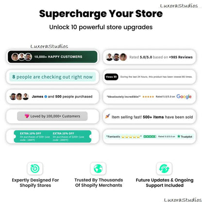 (Shopify CRO Codes 160+) with "FREE" Shopify theme, plugins and Canva templates.