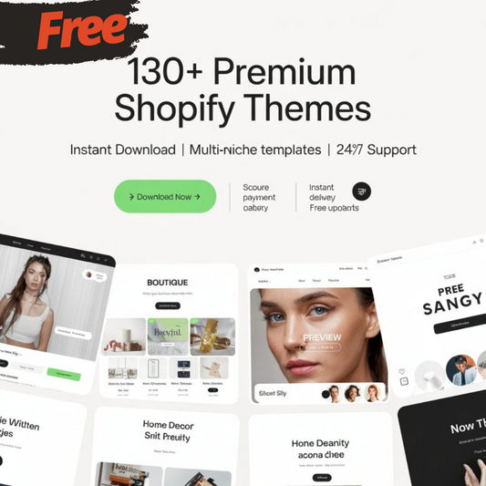 (Shopify CRO Codes 160+) with "FREE" Shopify theme, plugins and Canva templates.